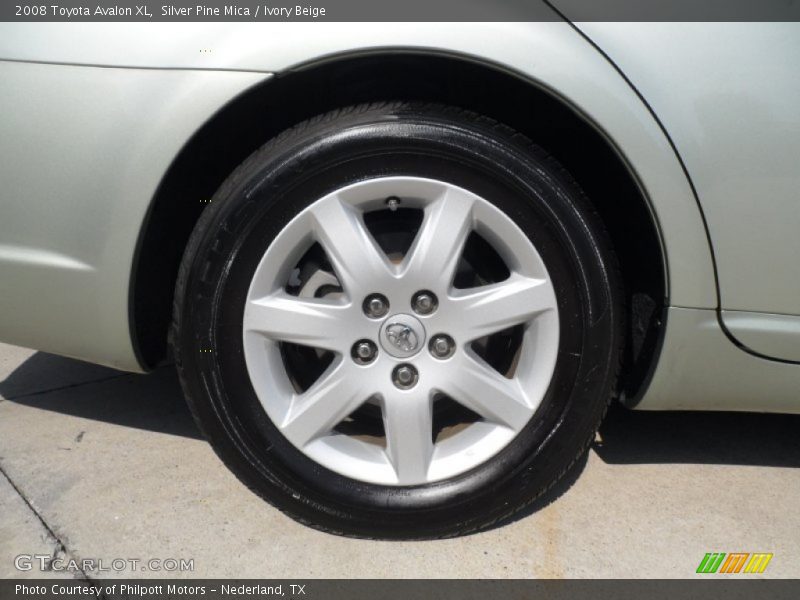 Silver Pine Mica / Ivory Beige 2008 Toyota Avalon XL