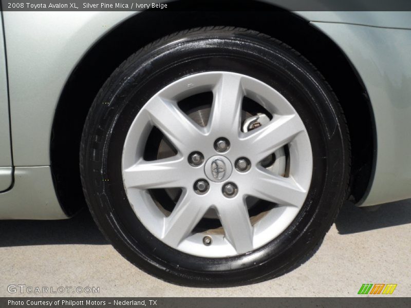 Silver Pine Mica / Ivory Beige 2008 Toyota Avalon XL