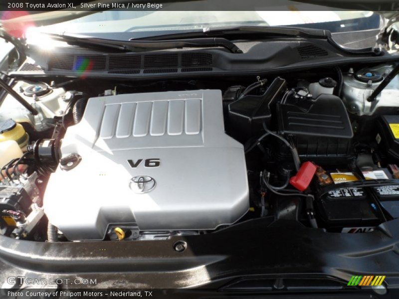 Silver Pine Mica / Ivory Beige 2008 Toyota Avalon XL