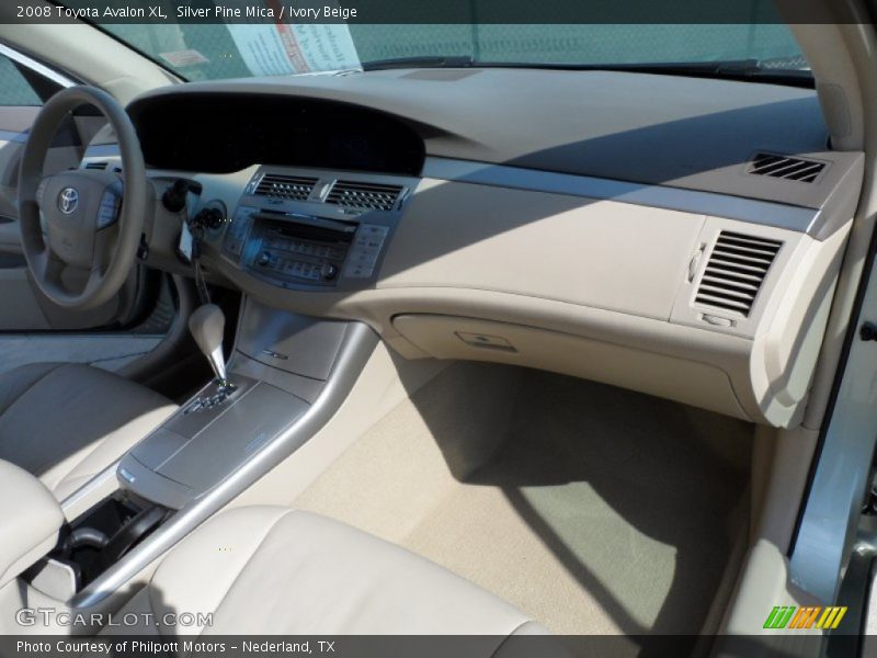 Silver Pine Mica / Ivory Beige 2008 Toyota Avalon XL
