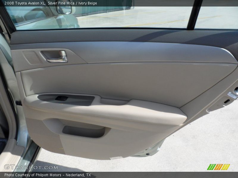 Silver Pine Mica / Ivory Beige 2008 Toyota Avalon XL