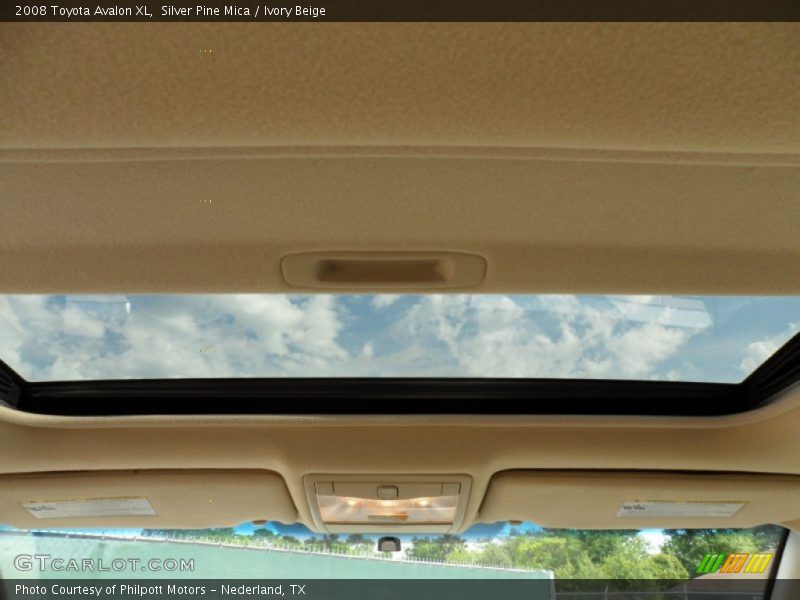 Silver Pine Mica / Ivory Beige 2008 Toyota Avalon XL