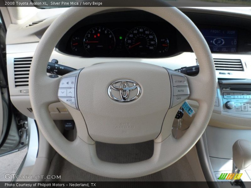 Silver Pine Mica / Ivory Beige 2008 Toyota Avalon XL