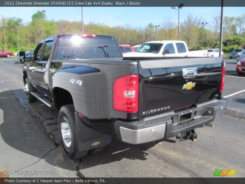 Black / Ebony 2011 Chevrolet Silverado 3500HD LTZ Crew Cab 4x4 Dually
