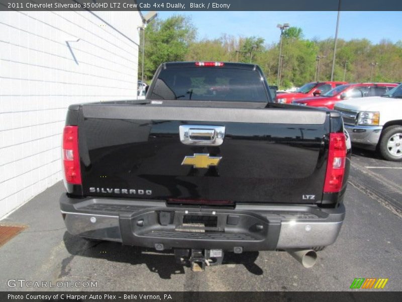 Black / Ebony 2011 Chevrolet Silverado 3500HD LTZ Crew Cab 4x4 Dually