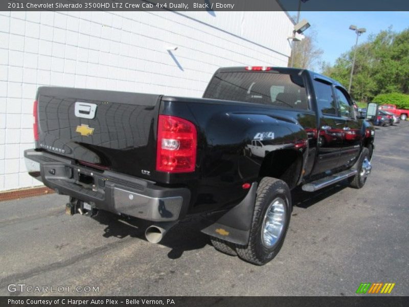 Black / Ebony 2011 Chevrolet Silverado 3500HD LTZ Crew Cab 4x4 Dually