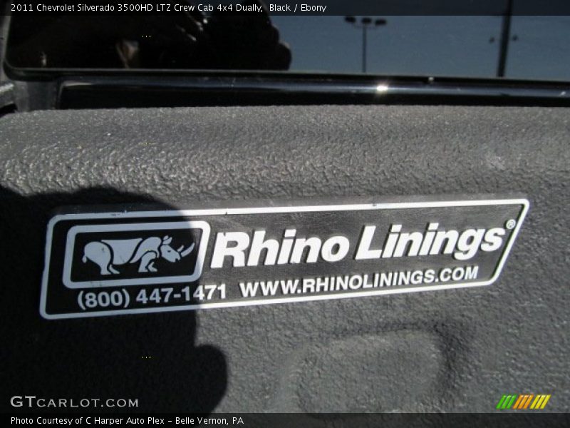 Black / Ebony 2011 Chevrolet Silverado 3500HD LTZ Crew Cab 4x4 Dually
