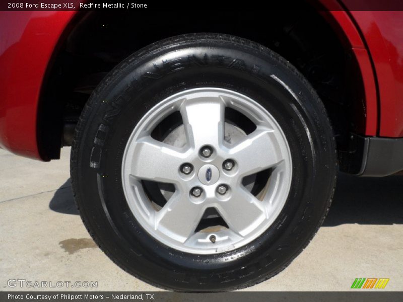 Redfire Metallic / Stone 2008 Ford Escape XLS