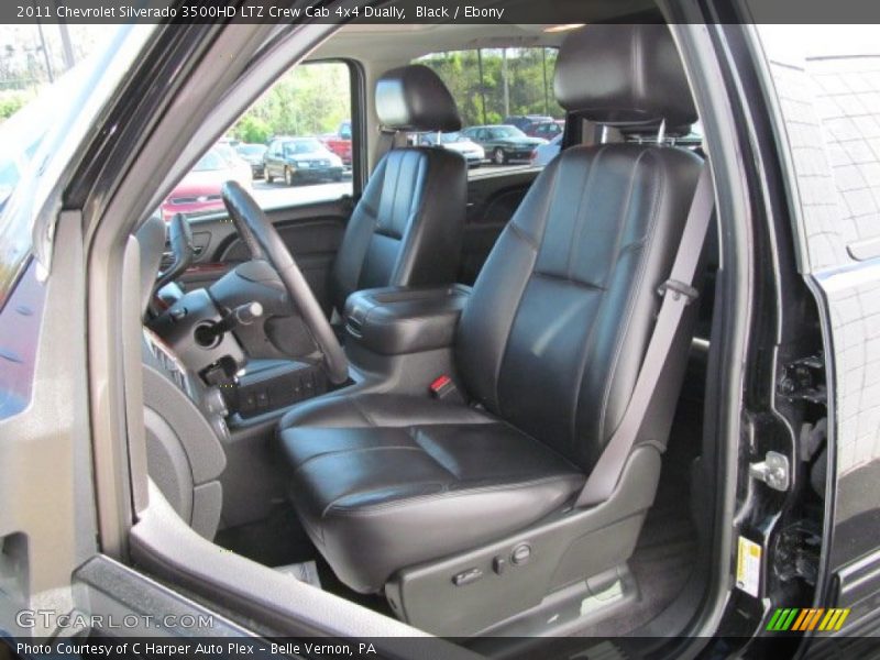 Black / Ebony 2011 Chevrolet Silverado 3500HD LTZ Crew Cab 4x4 Dually
