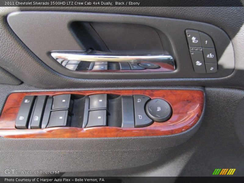 Black / Ebony 2011 Chevrolet Silverado 3500HD LTZ Crew Cab 4x4 Dually