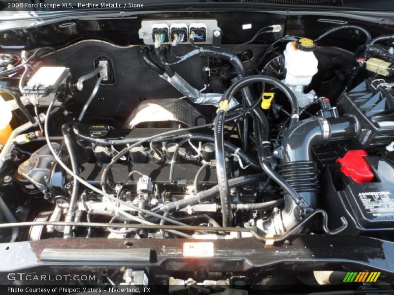 Redfire Metallic / Stone 2008 Ford Escape XLS
