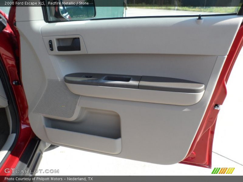 Redfire Metallic / Stone 2008 Ford Escape XLS