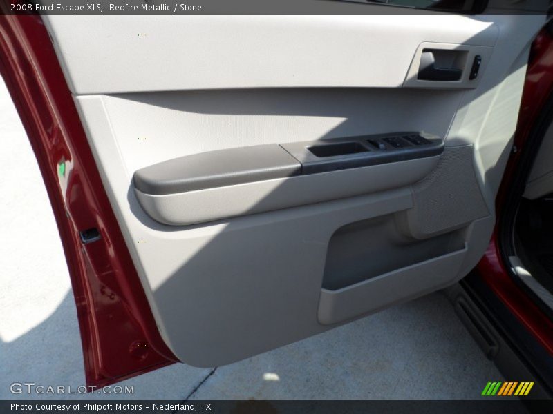 Redfire Metallic / Stone 2008 Ford Escape XLS
