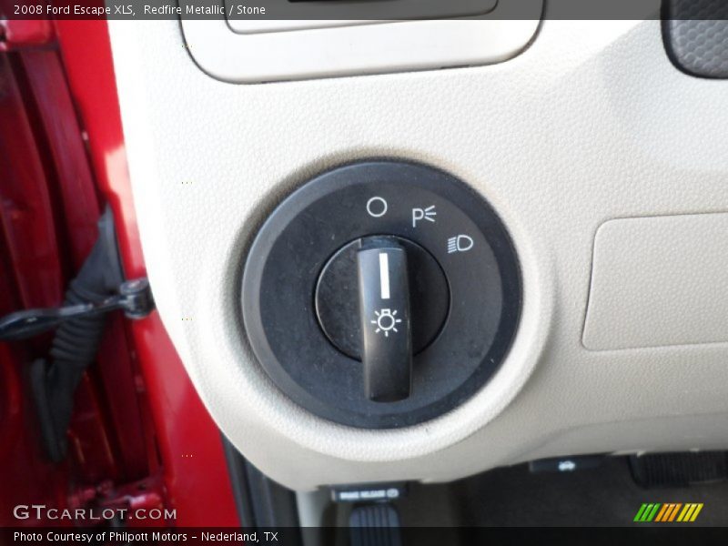 Redfire Metallic / Stone 2008 Ford Escape XLS