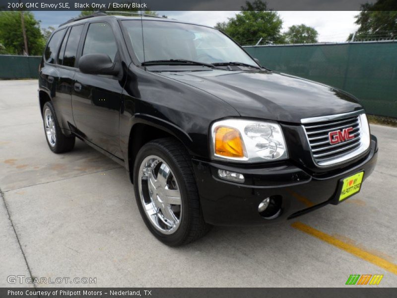 Black Onyx / Ebony Black 2006 GMC Envoy SLE