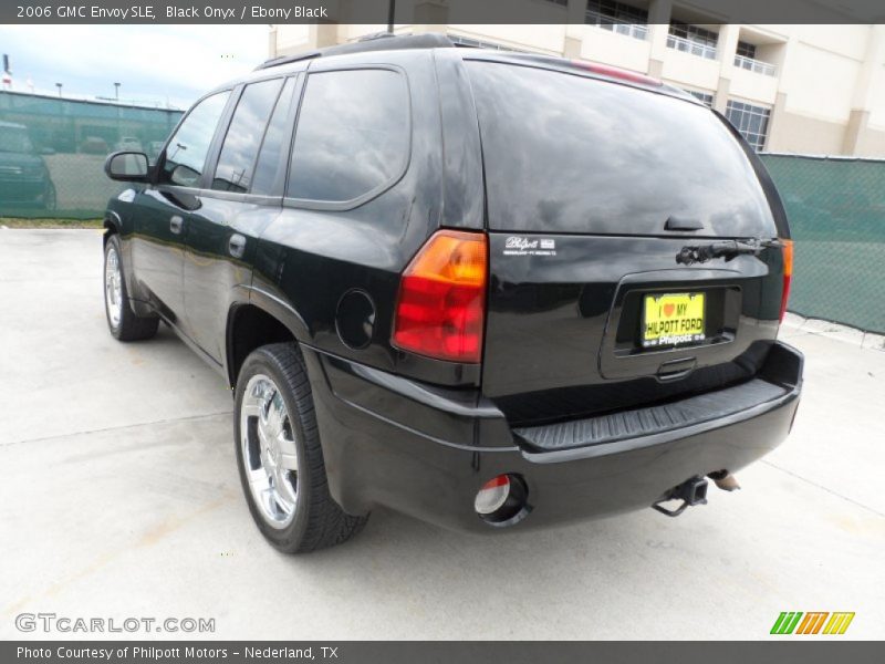 Black Onyx / Ebony Black 2006 GMC Envoy SLE