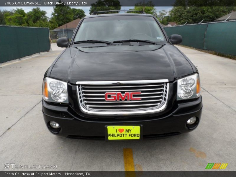 Black Onyx / Ebony Black 2006 GMC Envoy SLE