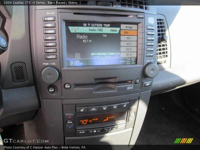 Black Raven / Ebony 2004 Cadillac CTS -V Series
