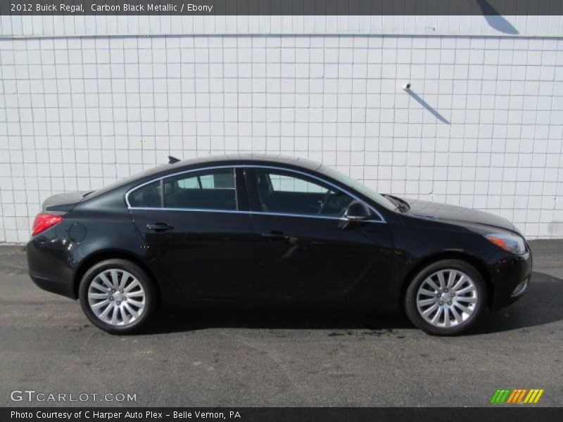 Carbon Black Metallic / Ebony 2012 Buick Regal