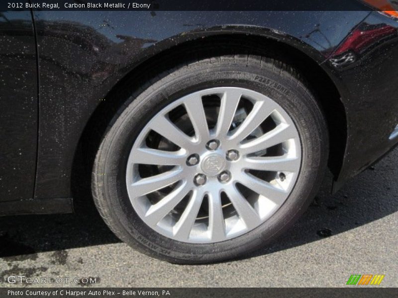 Carbon Black Metallic / Ebony 2012 Buick Regal
