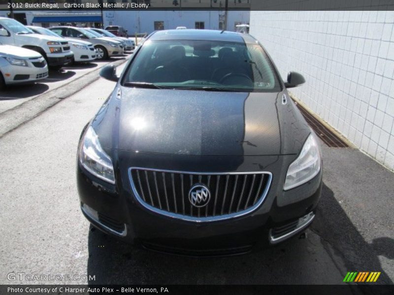 Carbon Black Metallic / Ebony 2012 Buick Regal