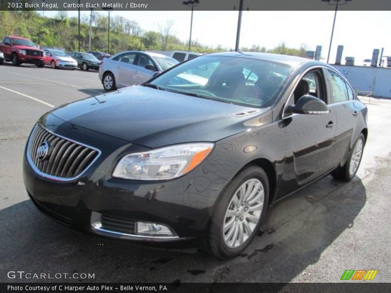 Carbon Black Metallic / Ebony 2012 Buick Regal