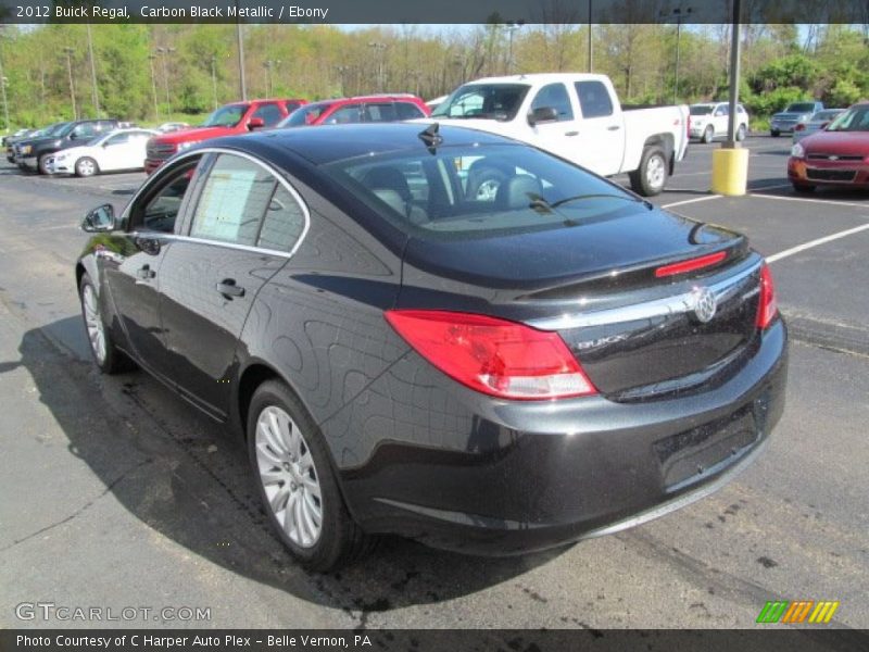 Carbon Black Metallic / Ebony 2012 Buick Regal