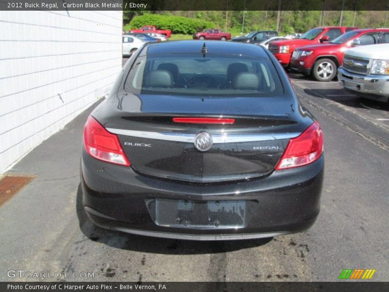 Carbon Black Metallic / Ebony 2012 Buick Regal