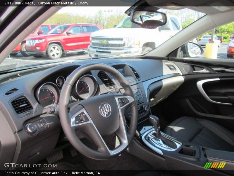 Carbon Black Metallic / Ebony 2012 Buick Regal
