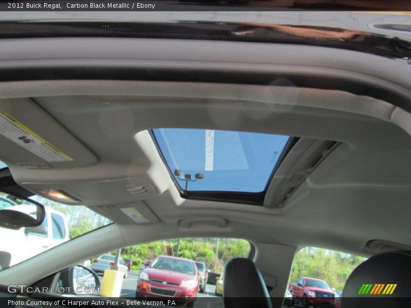 Carbon Black Metallic / Ebony 2012 Buick Regal