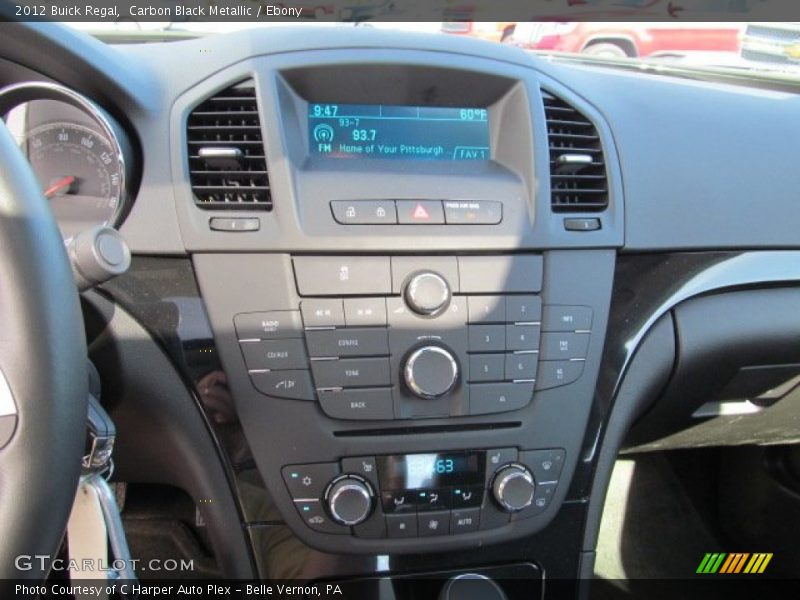 Carbon Black Metallic / Ebony 2012 Buick Regal