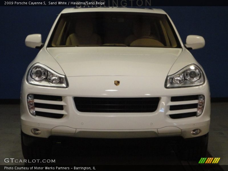 Sand White / Havanna/Sand Beige 2009 Porsche Cayenne S