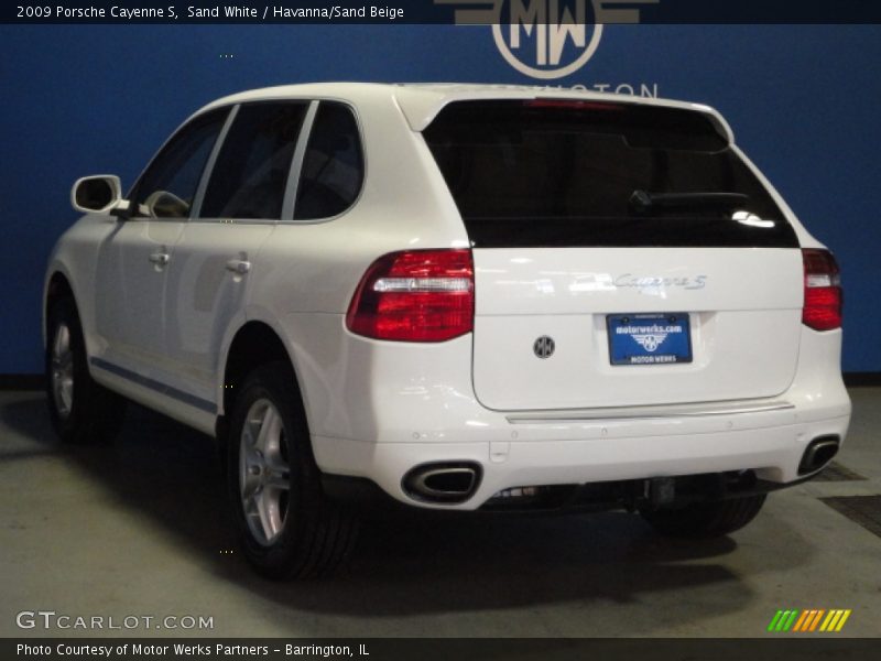 Sand White / Havanna/Sand Beige 2009 Porsche Cayenne S