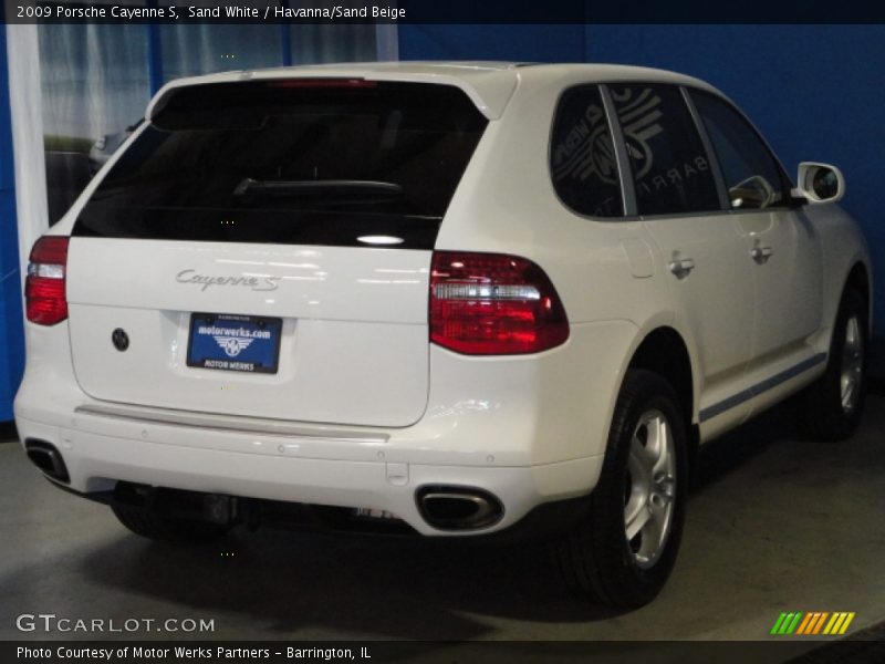 Sand White / Havanna/Sand Beige 2009 Porsche Cayenne S