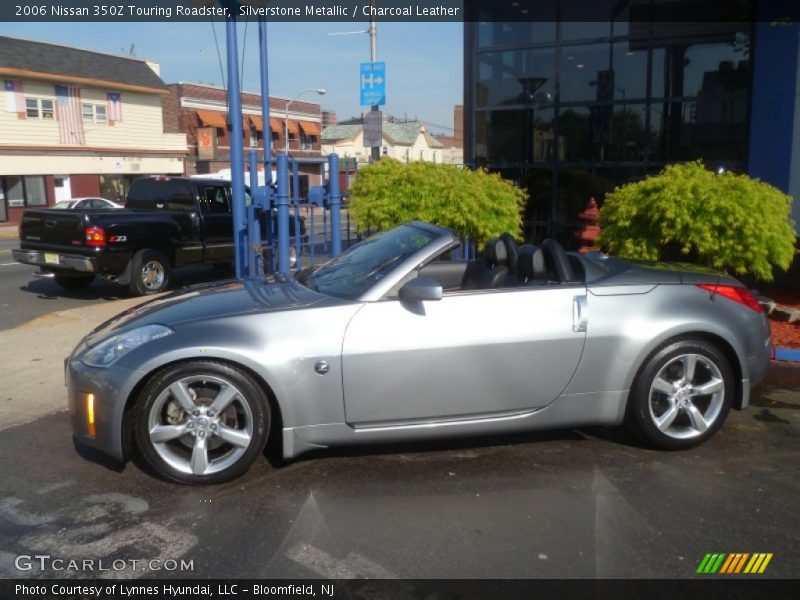 Silverstone Metallic / Charcoal Leather 2006 Nissan 350Z Touring Roadster
