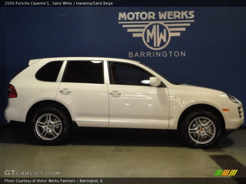 Sand White / Havanna/Sand Beige 2009 Porsche Cayenne S