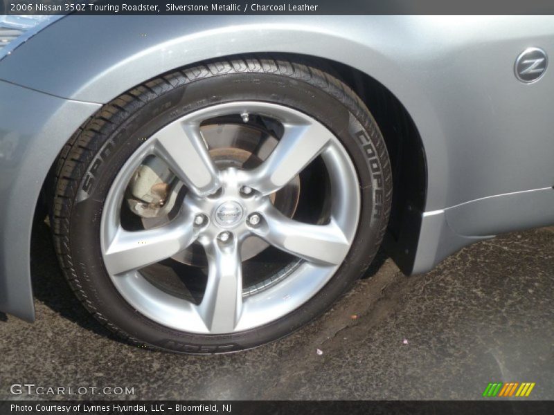 Silverstone Metallic / Charcoal Leather 2006 Nissan 350Z Touring Roadster