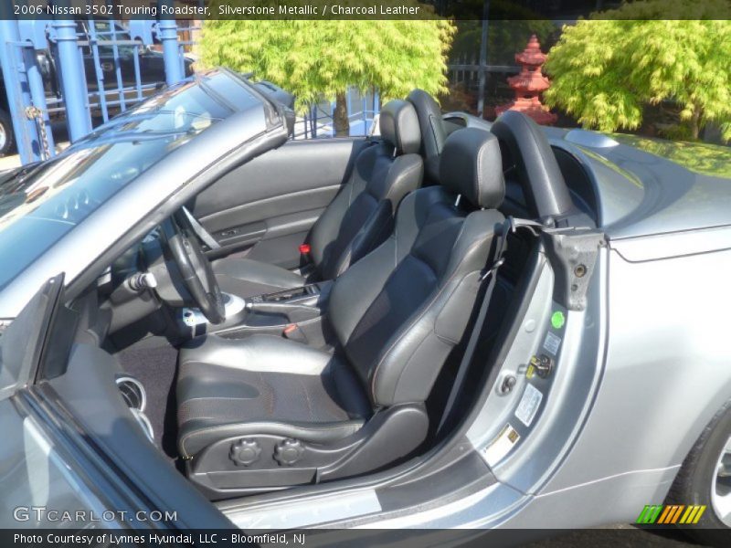 Silverstone Metallic / Charcoal Leather 2006 Nissan 350Z Touring Roadster
