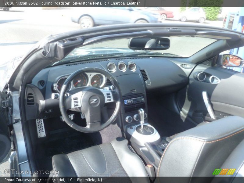 Silverstone Metallic / Charcoal Leather 2006 Nissan 350Z Touring Roadster