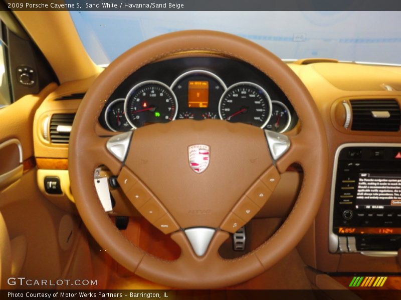 Sand White / Havanna/Sand Beige 2009 Porsche Cayenne S