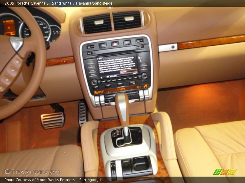 Sand White / Havanna/Sand Beige 2009 Porsche Cayenne S