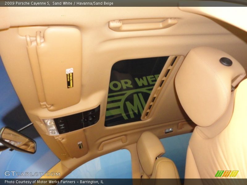 Sand White / Havanna/Sand Beige 2009 Porsche Cayenne S