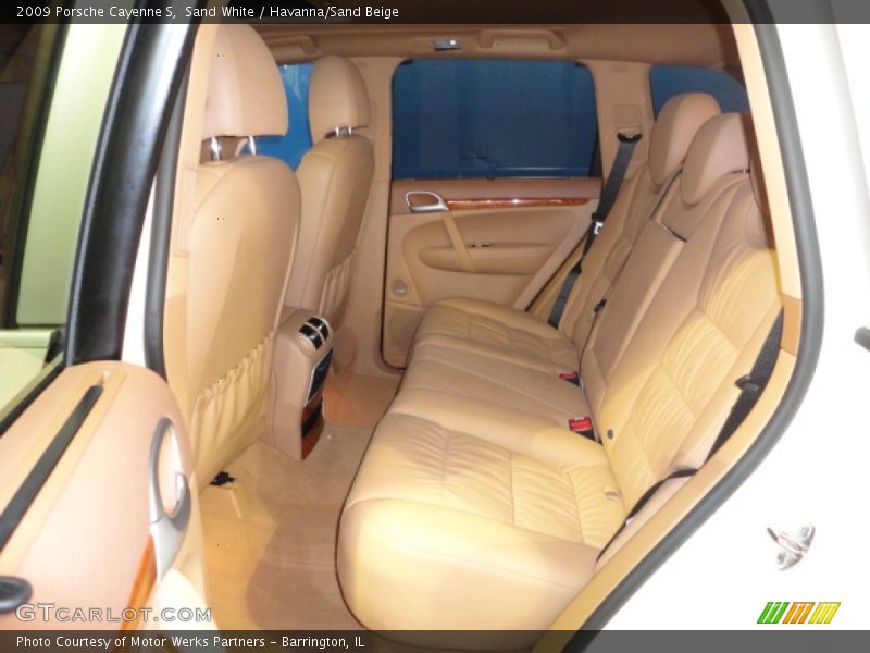 Sand White / Havanna/Sand Beige 2009 Porsche Cayenne S