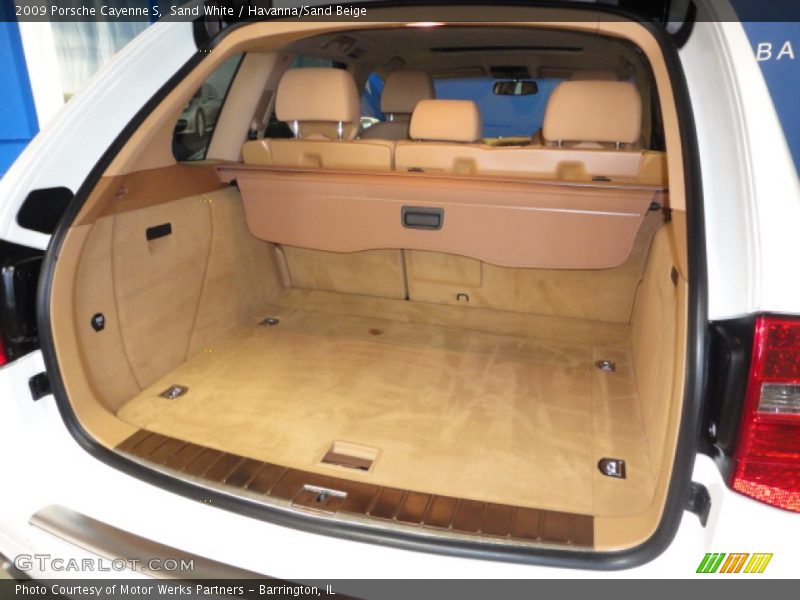 Sand White / Havanna/Sand Beige 2009 Porsche Cayenne S