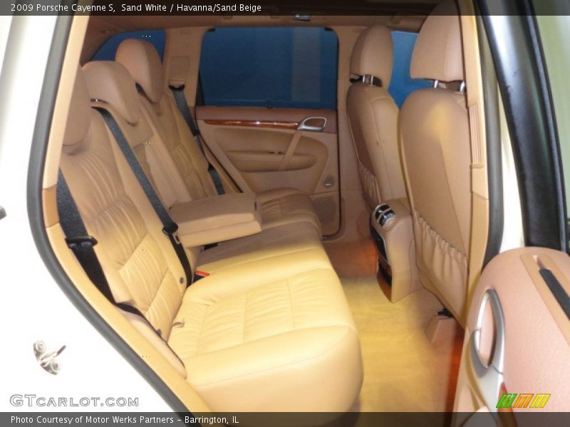 Sand White / Havanna/Sand Beige 2009 Porsche Cayenne S