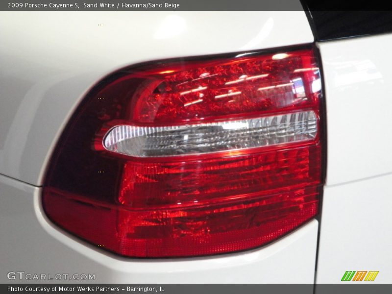 Sand White / Havanna/Sand Beige 2009 Porsche Cayenne S