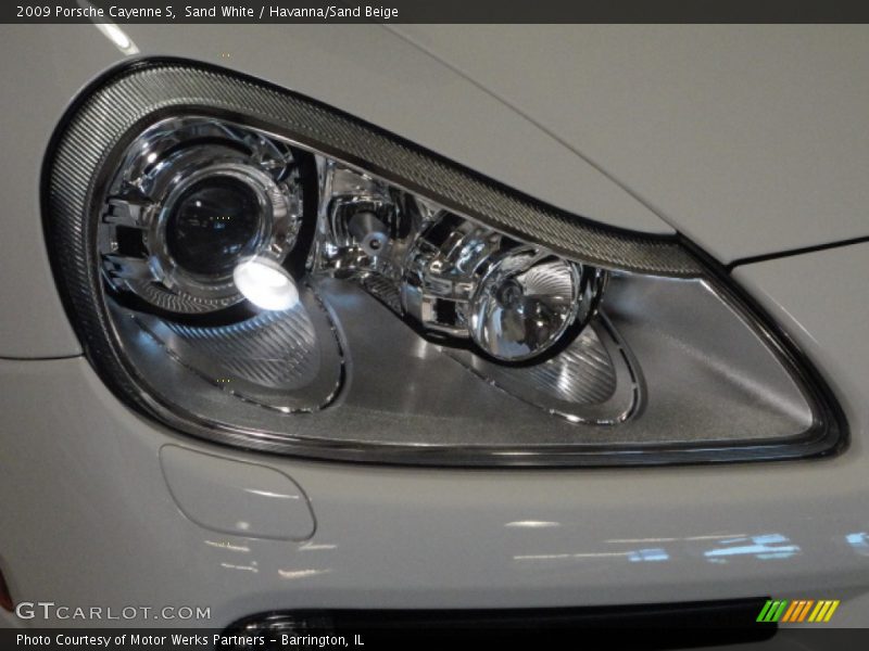Sand White / Havanna/Sand Beige 2009 Porsche Cayenne S