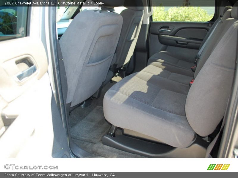 Graystone Metallic / Ebony 2007 Chevrolet Avalanche LS