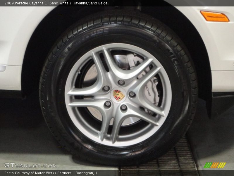 Sand White / Havanna/Sand Beige 2009 Porsche Cayenne S