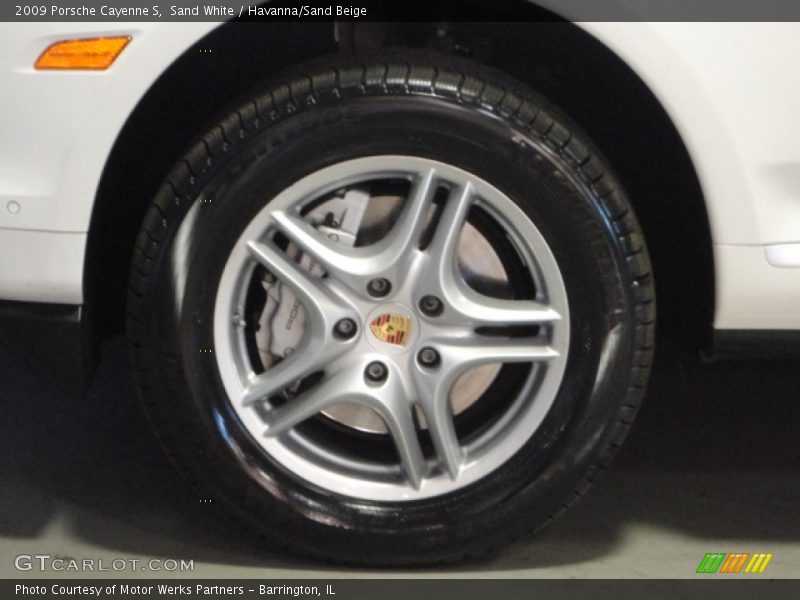 Sand White / Havanna/Sand Beige 2009 Porsche Cayenne S